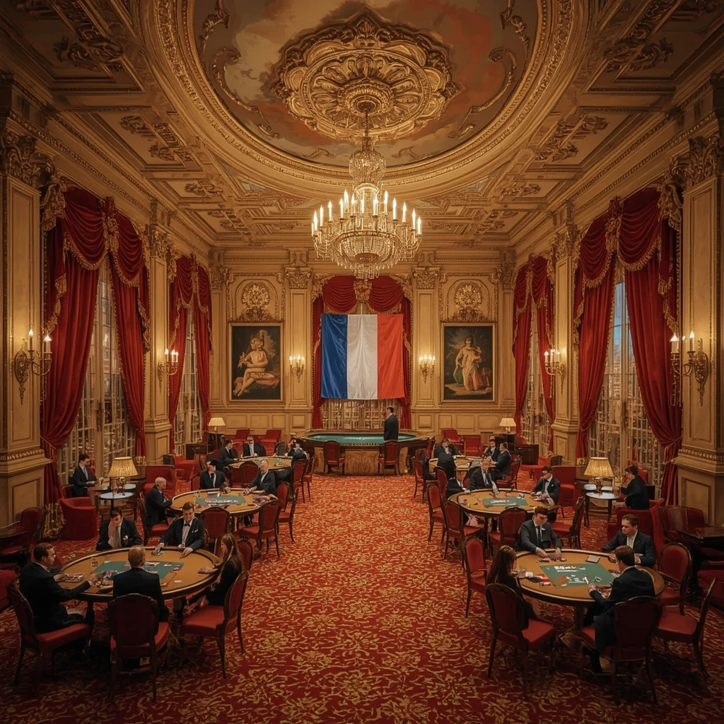 Le casino et le drapeau français INCLAVE CASINO
